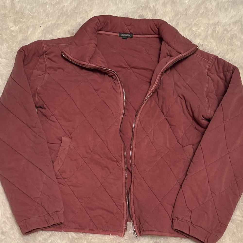 Quilted Mauve Jacket